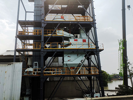 建筑垃圾制砂如何配置生產(chǎn)線？參考江蘇張家港制砂樓項(xiàng)目